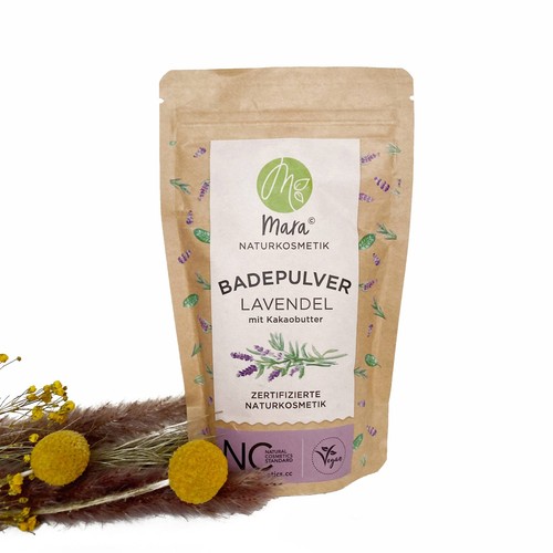 Badepulver lavendel bio vegan - badepulver,