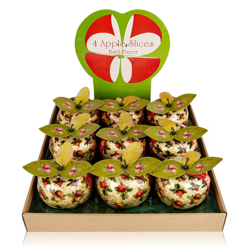 Geschenk badefizzer apfelform - badefizzer,