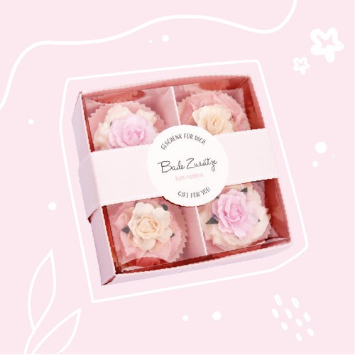Badefee geschenkset cherry - badefee,